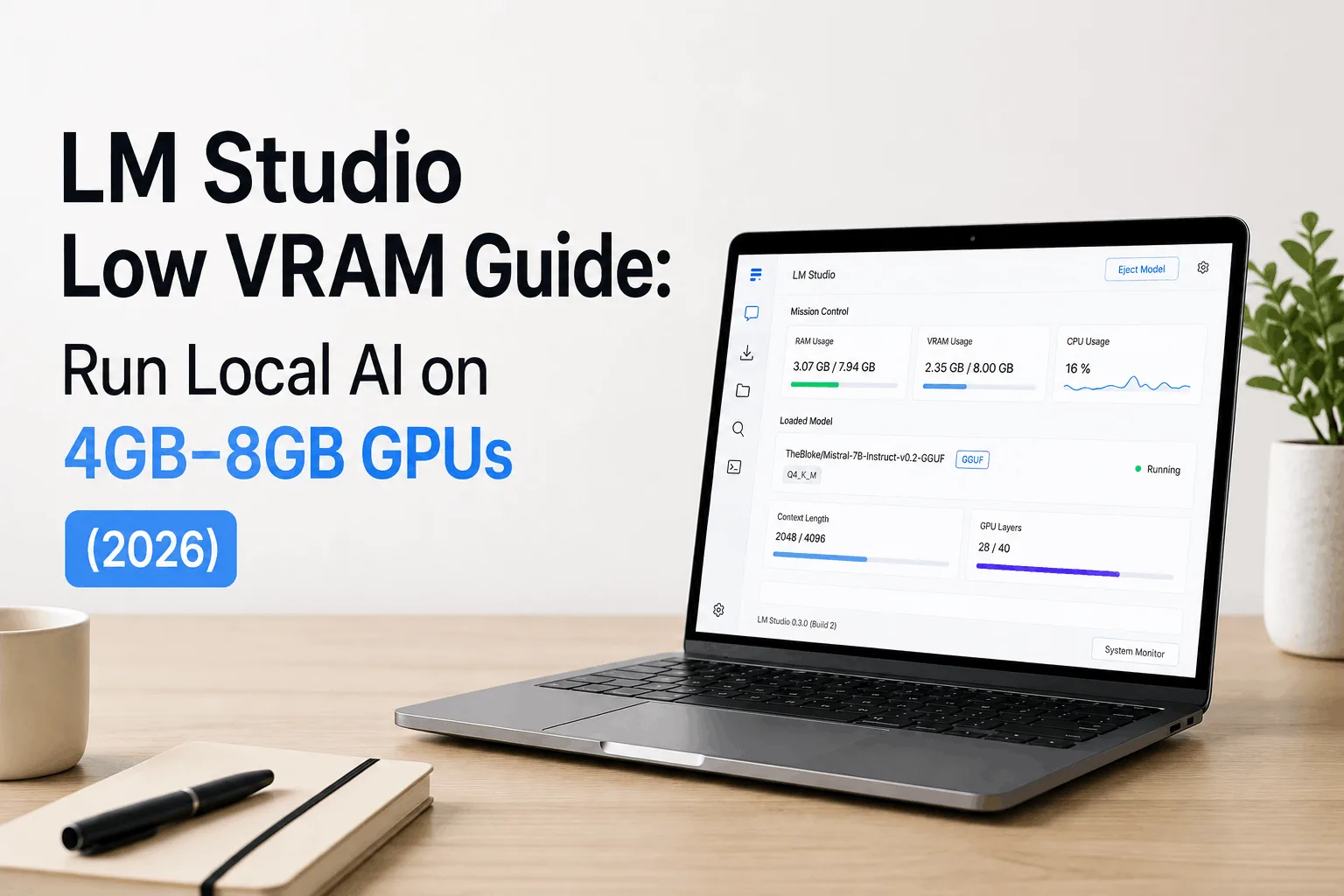 Running a local LLM on an 8GB RAM laptop with Ollama